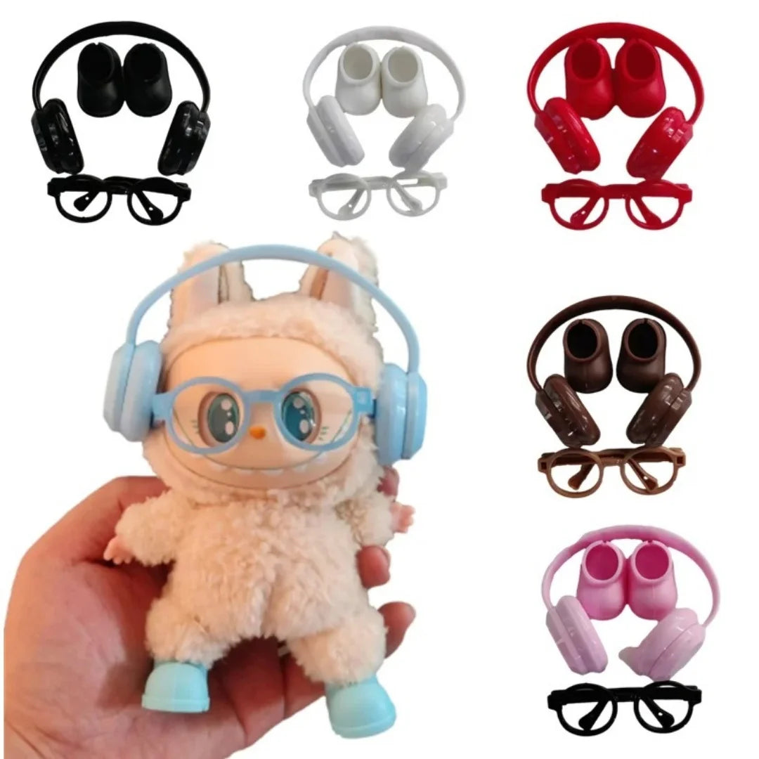 Kiegészítő szett / 17 cm-es Labubu számára (Labubu plüssfigurát nem tartalmaz)
