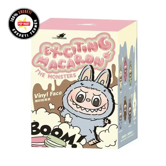 POP MART LABUBU THE MONSTERS - Exciting Macaron Vinyl Face Surprise Mystery Box Blind Box