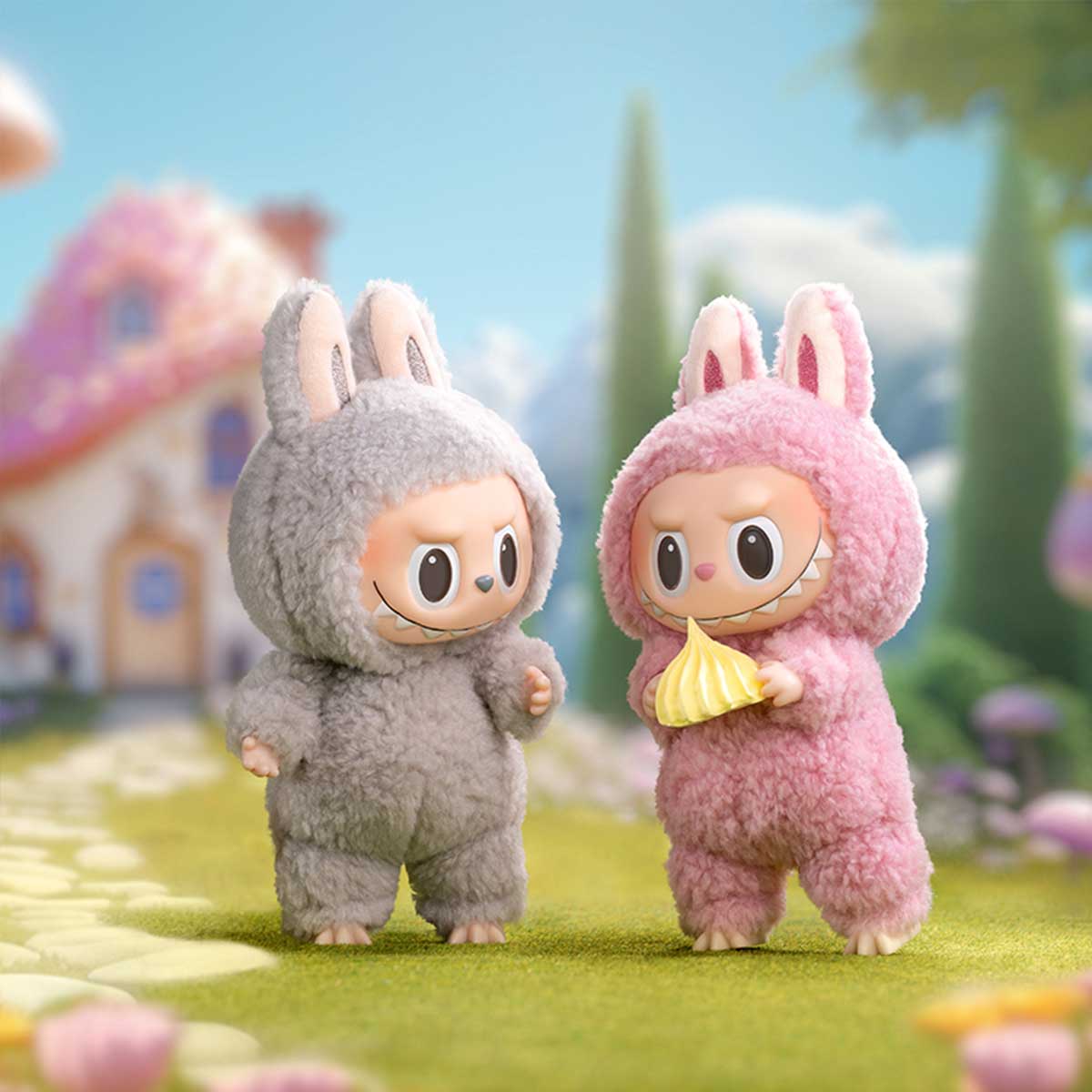 THE MONSTERS TASTY MACARONS VINYL FACE BLIND BOX Lafufu