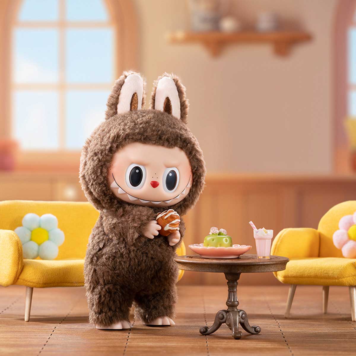 THE MONSTERS TASTY MACARONS VINYL FACE BLIND BOX Lafufu