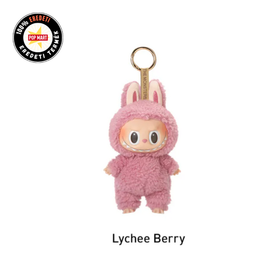 POP MART LABUBU THE MONSTERS - Exciting Macaron Vinyl Face LYCHEE BERRY