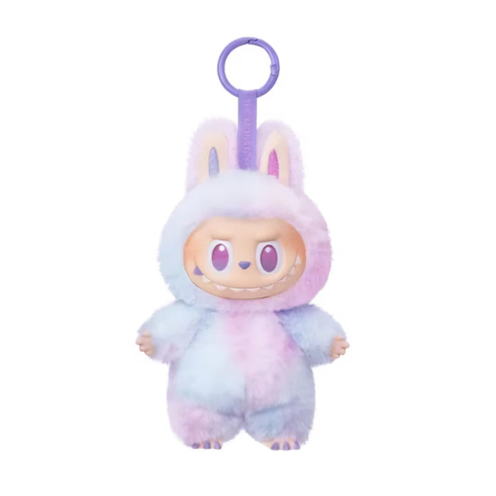 Lafufu Big into Energy Series-Vinyl Plush Pendant plüssfigura LUCK, 17 cm, lila